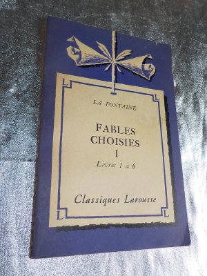 gebrauchtes Buch – Jean de La Fontaine – Fables Choisies I