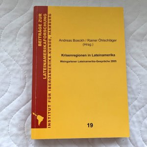 gebrauchtes Buch – Andreas Boeskh – Krisenregionen in Lateinamerika. Weingartener Lateinamerika-Gespräche 2005