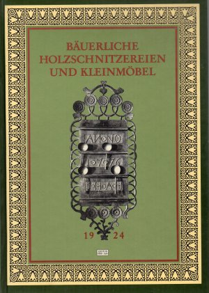 Bäuerliche Holzschnitzereien und Kleinmöbel aus Norddeutschland