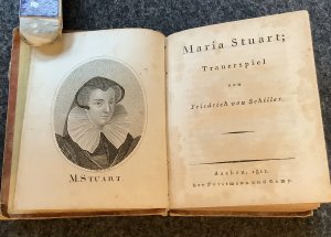 Maria Stuart. Trauerspiel. EA 1811 Etui - Bibliothek