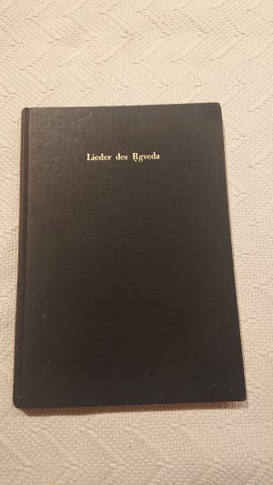 antiquarisches Buch – Lieder des Rgveda, ubersetzt von Dr. Alfred Hillebrandt (1913)