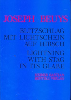 Joseph Beuys - Blitzschlag mit Lichtschein auf Hirsch (ISBN 3598103212)