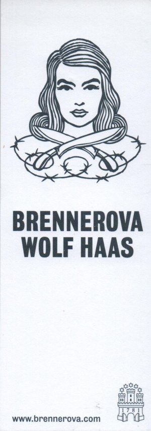 gebrauchtes Buch – Wolf Haas – Brennerova. Wie NEU! mit orig. Lesezeichen