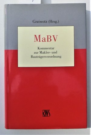 gebrauchtes Buch – Herbert Grziwotz – MaBV