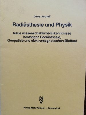 Radiästhesie und Physik