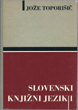 antiquarisches Buch – Joze Toporisic – Slovenski knjizni jezik, Band 1 - 4