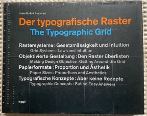 Der typografische Raster. The Typographic Grid.