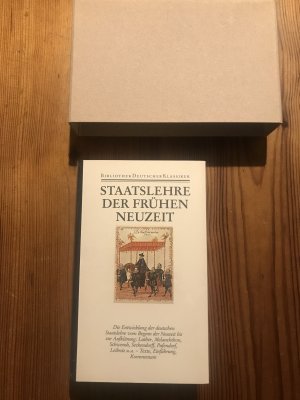 gebrauchtes Buch – Notker Hammerstein – Staatslehre der frühen Neuzeit