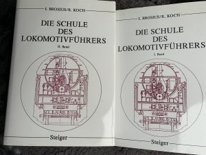 Die Schule des Lokomotivführers. 2 Bände. Limitierte Auflage von 800 Exemplaren. Erster Reprint der 14., neubearbeiteten Auflage von 1923 von Hans Nordmann (Bd.1). Erstmaliges Faksimile der Ausgabe von 1931 (Bd.2).