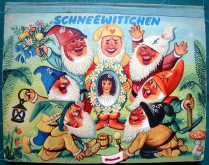 Schneewittchen. Aufklapp-Panorama Bilderbuch