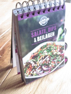 Salate, Dips & Beilagen / Rezeptblock zum Aufstellen