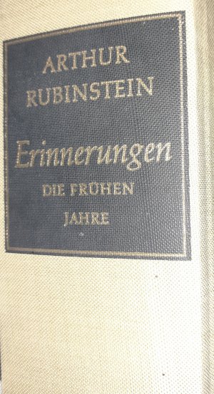 Erinnerungen : die frühen Jahre.