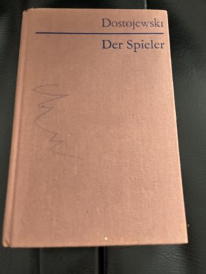 gebrauchtes Buch – F. M. Dostojewski – Der Spieler