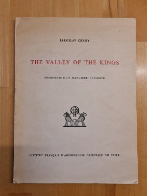 The Valley of the Kings: fragments d´un manuscrit inacheve