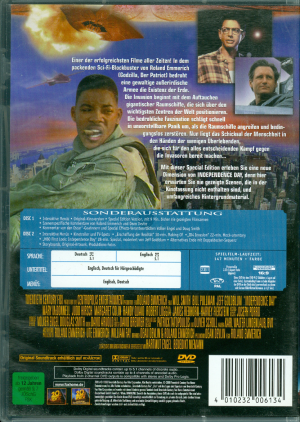 Independence Day 2-DVDs-Special Edition mit Will Smith, Bill Pullman & Jeff Goldblum