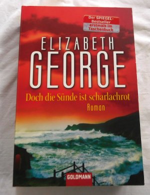 gebrauchtes Buch – Elizabeth George – Doch die Sünde ist scharlachrot - Ein Inspector-Lynley-Roman 15