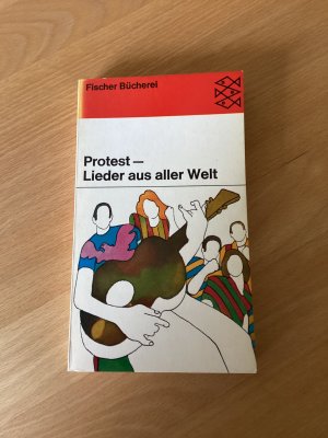 antiquarisches Buch – Hermann Frederik – Protest — Lieder aus aller Welt