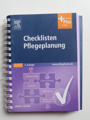 Checklisten Pflegeplanung - 3.A