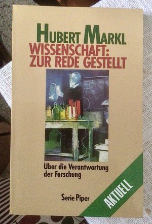 gebrauchtes Buch – Hubert Markl – Wissenschaft: Zur Rede gestellt