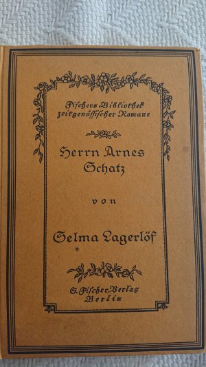 antiquarisches Buch – Erzählung - Lagerlöf, Selma – Herrn Arnes Schatz.