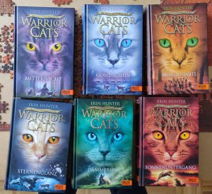 gebrauchtes Buch – Erin Hunter – Warrior Cats - Die neue Prophezeiung 1-6 Originalfotos