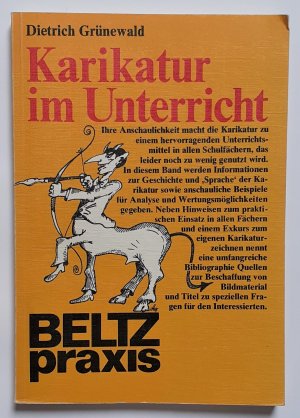 gebrauchtes Buch – Dietrich Grünewald PREISSENKUNG  – Karikatur im Unterricht.