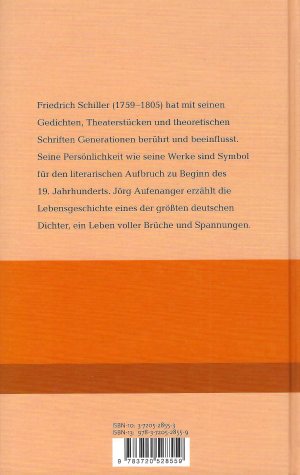 gebrauchtes Buch – Jörg Aufenanger – Schiller - Eine Biographie