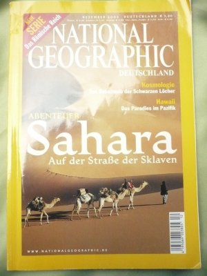 National Geographic Deutschland - Dezember 2002 - Abenteuer Sahara