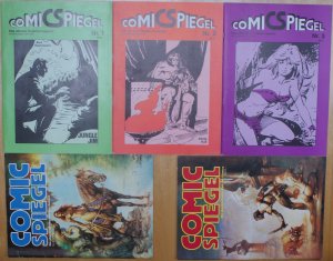 Comicspiegel (Comic-Spiegel) Nr. 1 bis 3 (1979/80), Nr. 1 und 2 (1983)