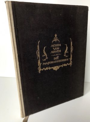 Die Majoratsherren. Novelle. Mit sieben Sithographien von Karl Thylmann.