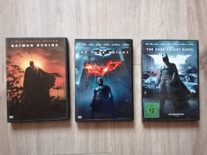 3  Filme  -  Batman Begins / The Dark Knight / The Dark Knight Rises