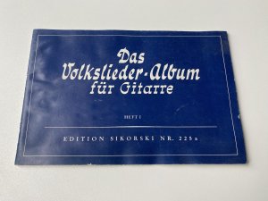 Das Volkslieder-Album für Gitarre Heft 1