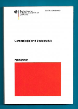 Gerontologie und Sozialpolitik