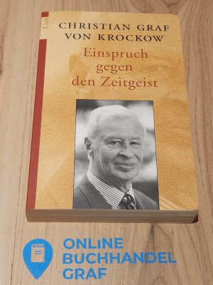 gebrauchtes Buch – Christian Graf von Krockow – Einspruch gegen den Zeitgeist