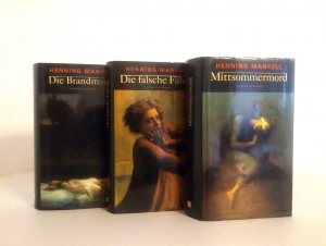 Bücherpaket 3 X Henning Mankell - Die falsche Fährte + Die Brandmauer + Mittsommermord