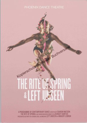 gebrauchtes Buch – Phoenix Dance Theatre and Sharon Watson – Grosse Photopostkarte Rite of Spring & Left Unseen