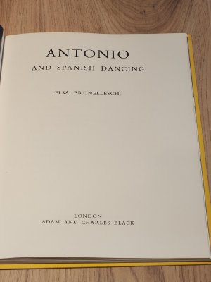 antiquarisches Buch – Elsa Brunelleschi – Antonio and Spanish Dancing