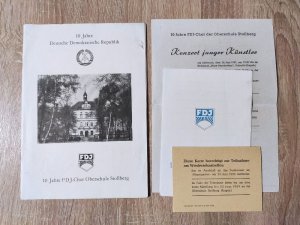 antiquarisches Buch – 10 Jahre Deutsche Demokratische Republik, 10 Jahre FDJ-Chor Oberschule Stollberg