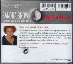 neues Hörbuch – Sandra Brown – Warnschuss