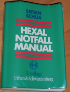 gebrauchtes Buch – Sefrin, Peter; Schua – Hexal Notfall Manual