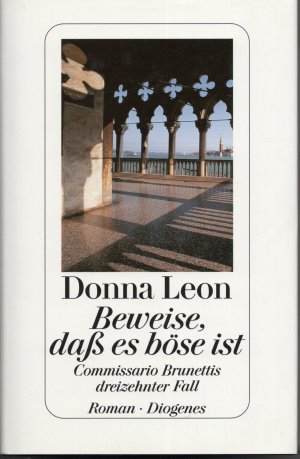 gebrauchtes Buch – Donna Leon – Beweise, dass es böse ist