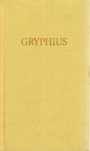 Gryphius Werke in einem Band