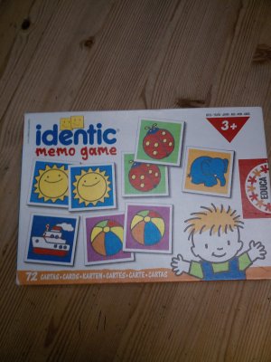 gebrauchtes Spiel – Identic memo game