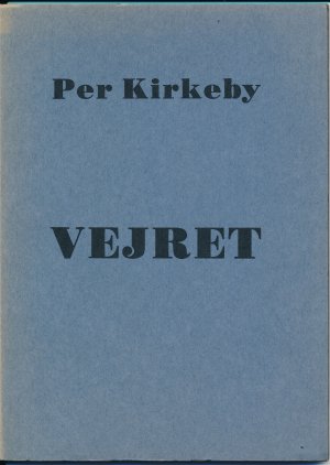 gebrauchtes Buch – Per Kirkeby – Per Kirkeby - Vejret/Das Wetter, Bildroman, Kopenhagen: Svend Hansen, 1972