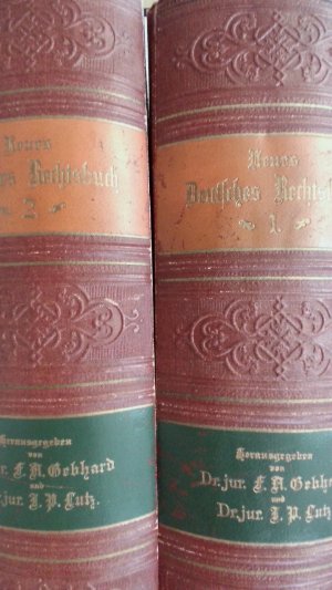 NEUES DEUTSCHES RECHTSBUCH FÜR DAS PRAKTISCHE LEBEN. BD. 1-2.