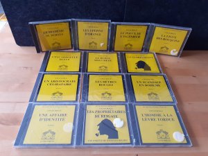 gebrauchtes Hörbuch – Arthur Conan Doyle – 13x CONAN DOYLE Hörspiele auf FRANZÖSISCH * CDs Livraphone * Sherlock Holmes