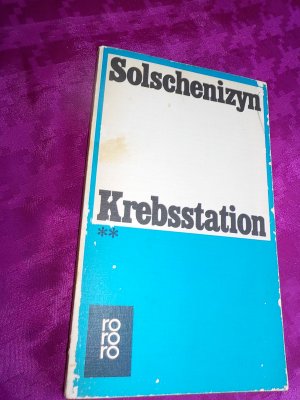 gebrauchtes Buch – Alexander Solschenizyn – Krebsstation