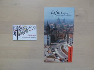 gebrauchtes Buch – DEWAG Erfurt - Eigenverlag – Erfurt auf den Spuren der Geschichte. Kleiner Wegweiser