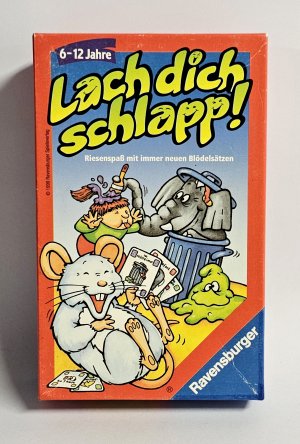 gebrauchtes Spiel – Ravensburger – Lach dich schlapp Riesenspaß mit immer neuen Blödelsätzen