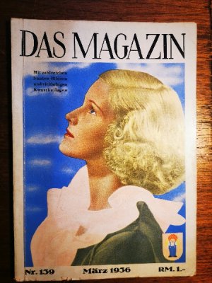 Das Magazin Illustrierte Zeitschrift Monatsheft Nr.: 139 März 1936